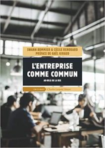 Cécile Renouard, L’entreprise comme commun : Au-delà de la RSE (2018)
